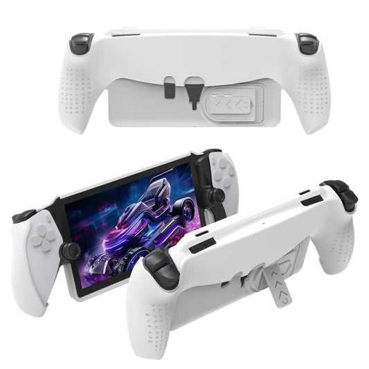 For PlayStation Portal Handle JYS TPU Protective Case With Stand(White) - free shipping - PMC Jewellery - Order now!