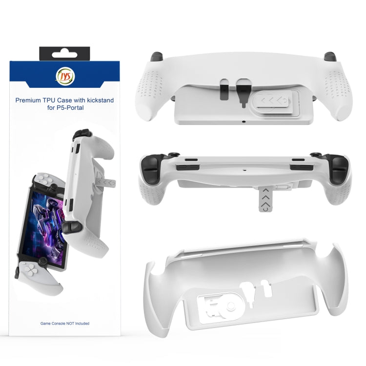 For PlayStation Portal Handle JYS TPU Protective Case With Stand(White) - free shipping - PMC Jewellery - Order now!