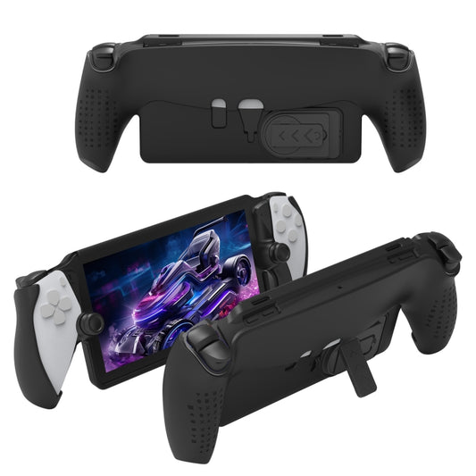For PlayStation Portal Handle JYS TPU Protective Case With Stand(Black) - free shipping - PMC Jewellery - Order now!