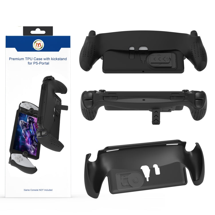 For PlayStation Portal Handle JYS TPU Protective Case With Stand(Black) - free shipping - PMC Jewellery - Order now!