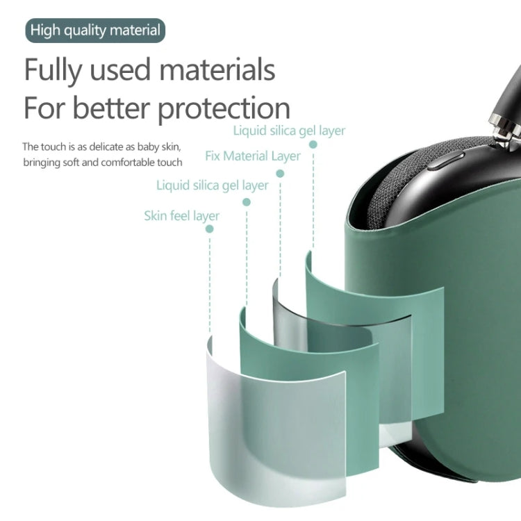 For AirPods Max Headphone Protective Cover Soft Case(Blue) - free shipping - PMC TechLife - Order now!