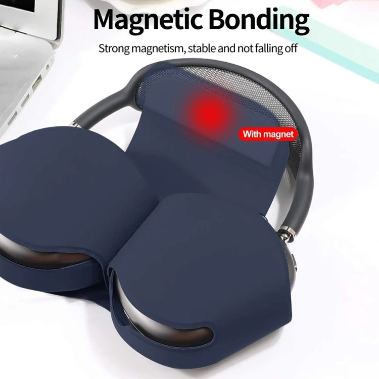 For AirPods Max Headphone Protective Cover Soft Case(Purple)