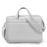 17.3 inch Portable Crossbody Air Bag Gaming Computer Laptop Shoulder Bag(Light Gray)