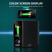 A9 Mobile Phone Computer Live Recording Mini Color Screen Display Sound Card Voice Changer, Spec: English Set