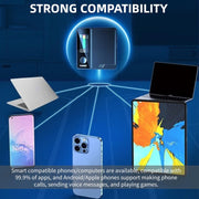 A9 Mobile Phone Computer Live Recording Mini Color Screen Display Sound Card Voice Changer, Spec: English Set