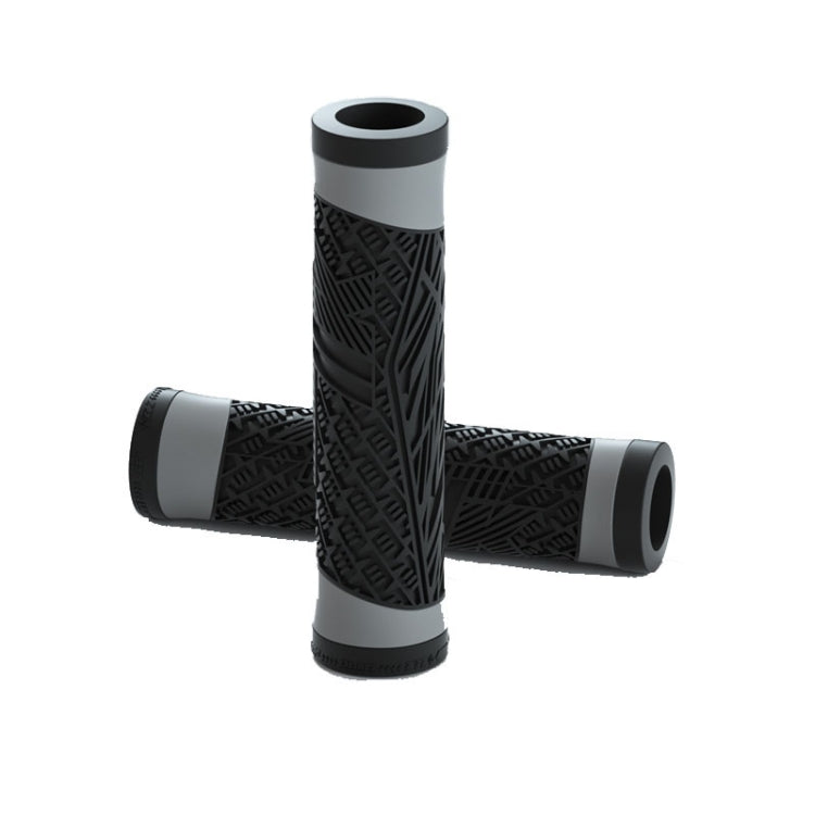 ENLEE E-235151 1pair Silicone Bicycle Covers Mountain Bike Cycling Grips With Handlebar Blocking(Black) - free shipping - PMC Jewellery - Order now!