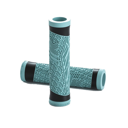 ENLEE E-235151 1pair Silicone Bicycle Covers Mountain Bike Cycling Grips With Handlebar Blocking(Light Green) - Bicycle Grips by ENLEE | Online Shopping South Africa | PMC Jewellery | Buy Now Pay Later Mobicred