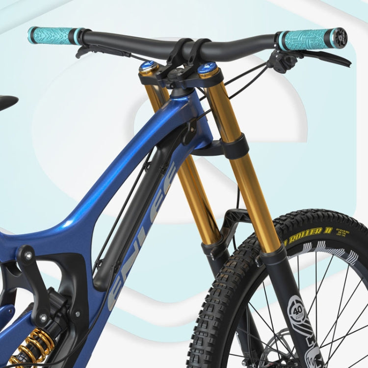 ENLEE E-235151 1pair Silicone Bicycle Covers Mountain Bike Cycling Grips With Handlebar Blocking(Light Green) - Bicycle Grips by ENLEE | Online Shopping South Africa | PMC Jewellery | Buy Now Pay Later Mobicred
