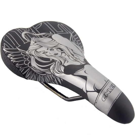 ENLEE ZD-B834 Bicycle Cushion Saddle Mountain Bike Shock Absorbing Seat, Style: Beauty - Bicycle Saddle by ENLEE | Online Shopping South Africa | PMC Jewellery | Buy Now Pay Later Mobicred
