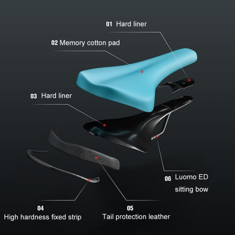 ENLEE ZD-B834 Bicycle Cushion Saddle Mountain Bike Shock Absorbing Seat, Style: Snake Head - free shipping - PMc TechLife - Order now!