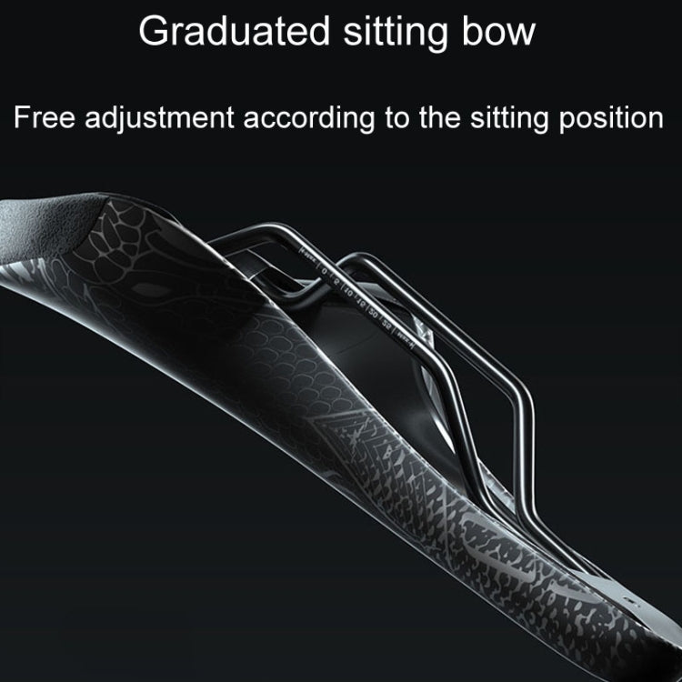 ENLEE ZD-B834 Bicycle Cushion Saddle Mountain Bike Shock Absorbing Seat, Style: Flash - Bicycle Saddle by ENLEE | Online Shopping South Africa | PMc TechLife | Buy Now Pay Later Mobicred