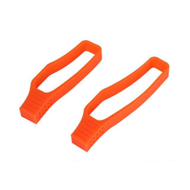 ENLEE E-6435469 1pair Bicycle Chain Guard Mountain Road Bike Chapter Protector(Orange)