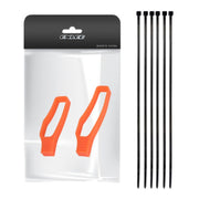 ENLEE E-6435469 1pair Bicycle Chain Guard Mountain Road Bike Chapter Protector(Orange)