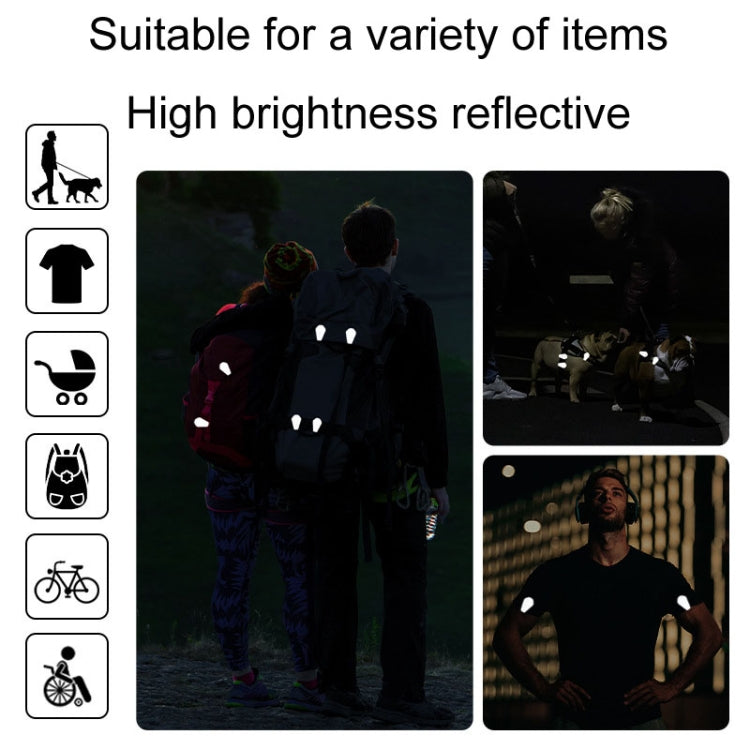 ENLEE EN-7855 Multifunctional Reflective Magnet Clip Outdoor Sports Night Running Safety Warning Stickers, Style: B Model - Decorative Accessories by ENLEE | Online Shopping South Africa | PMC TechLife | Buy Now Pay Later Mobicred