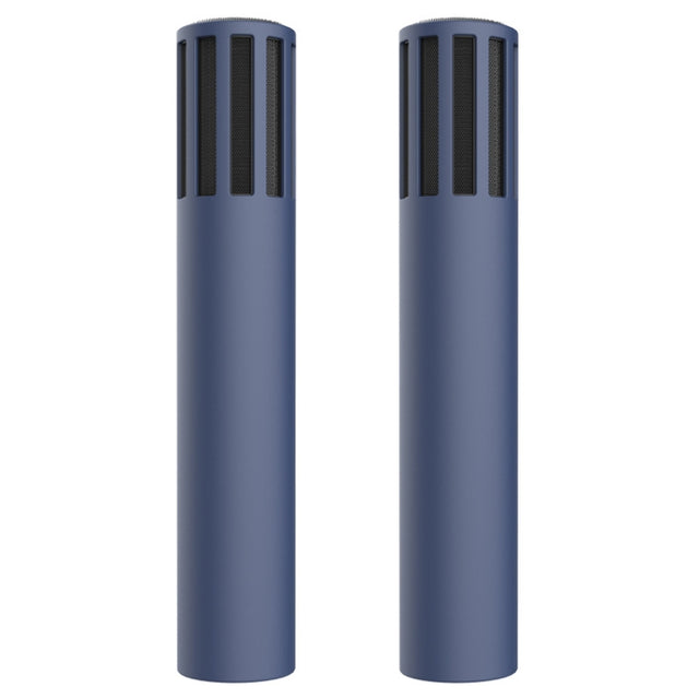 For Teslamic Microphone 1pair Silicone Protective Case Wireless Mic Cover(Midnight Blue)
