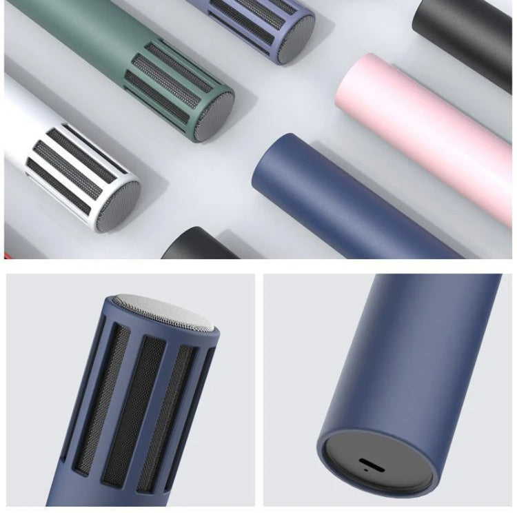 For Teslamic Microphone 1pair Silicone Protective Case Wireless Mic Cover(Midnight Blue)