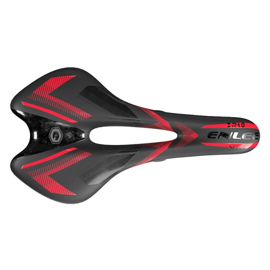 ENLEE E-ZD310 Bicycle Shockproof Cushion Outdoor Cycling Mountain Bike Saddle(Red) - free shipping - PMC Jewellery - Order now!