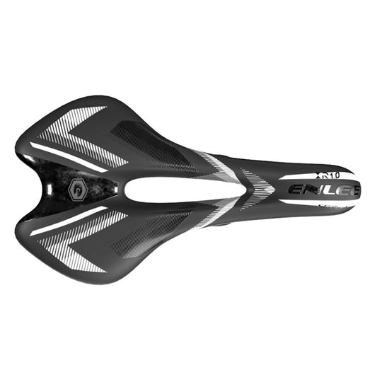 ENLEE E-ZD310 Bicycle Shockproof Cushion Outdoor Cycling Mountain Bike Saddle(White) - Bicycle Saddle by ENLEE | Online Shopping South Africa | PMC Jewellery | Buy Now Pay Later Mobicred