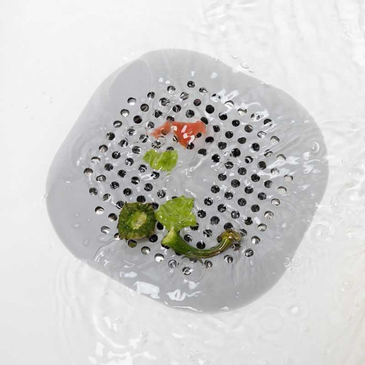 Floor Drain Pad With Suction Pad Kitchen Bathroom Anti Clogging Hair Strainer Sewer Floor Drain Plugs(Grey) - Filters by PMC TechLife | Online Shopping South Africa | PMC TechLife