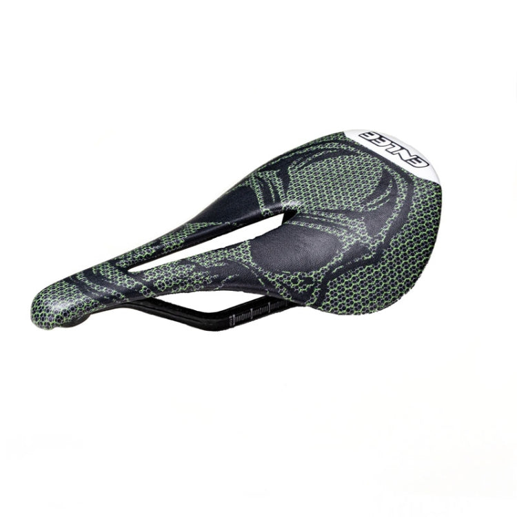 ENLEE E-ZD412 Bicycle Carbon Fiber Cushion Outdoor Riding Mountain Bike Saddle, Style: Skull - Bicycle Saddle by ENLEE | Online Shopping South Africa | PMc TechLife | Buy Now Pay Later Mobicred