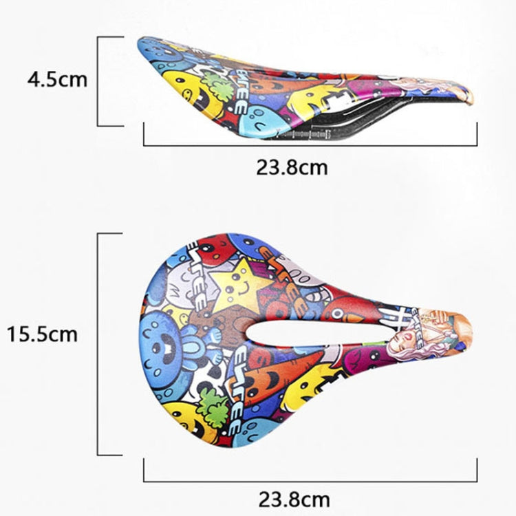 ENLEE E-ZD412 Bicycle Carbon Fiber Cushion Outdoor Riding Mountain Bike Saddle, Style: Camouflage - free shipping - PMc TechLife - Order now!
