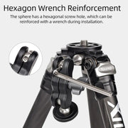 XILETU  TM Series Magic Arm With Dual Ballhead Camera Video Monitor Mount Adapter TM-4