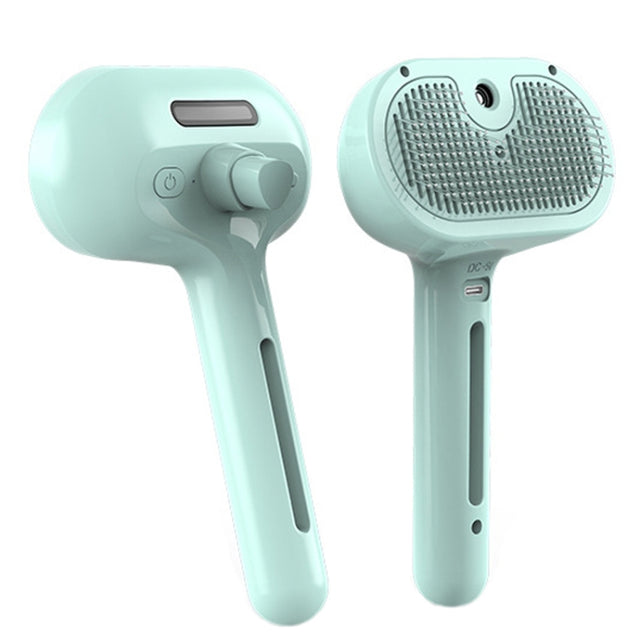 RK56 USB Charging Spray Pet Grooming Comb Cat and Dog Hair Removal Tool Pet Products(Green)