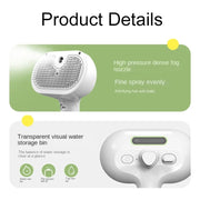 RK56 USB Charging Spray Pet Grooming Comb Cat and Dog Hair Removal Tool Pet Products(White)