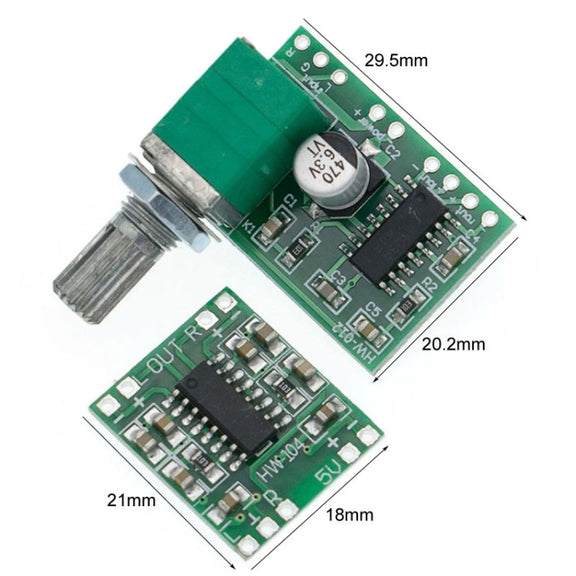 10pcs PAM8403 Mini 5V Digital Amplifier Board USB Power Supply Good Sound Effect, Specification: Module