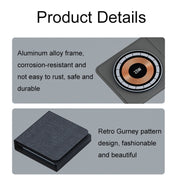 XH-X8 15W 3-in-1 MagSafe Foldable Mini Magnetic Mobile Phone Earphone Watch Wireless Charger(Black)