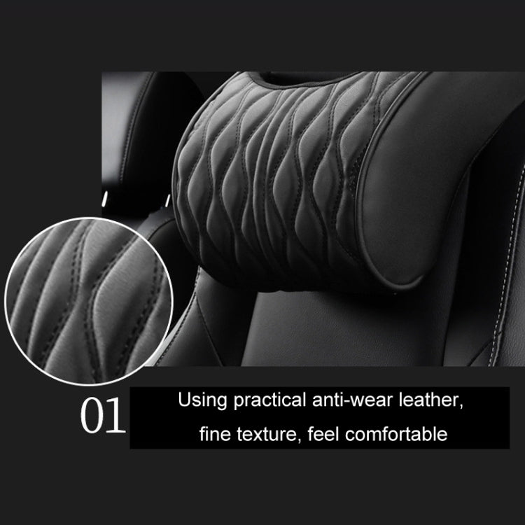 Car Seat Memory Foam Support Cushion, Color: Coffee Headrest - Seat Accessories by PMC TechLife | Online Shopping South Africa | PMC TechLife | Buy Now Pay Later Mobicred