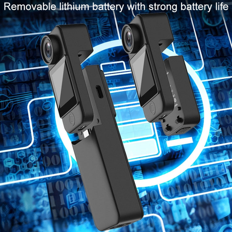 4K/30FPS 5G/2.4G HD Night Video Outdoor Water-resistant Riding Record Thumb Camera, Spec: Standard Black