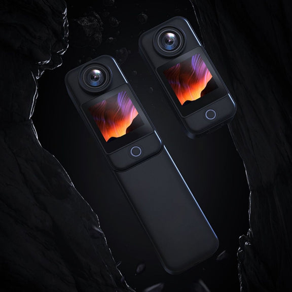 4K/30FPS 5G/2.4G HD Night Video Outdoor Water-resistant Riding Record Thumb Camera, Spec: Standard Black
