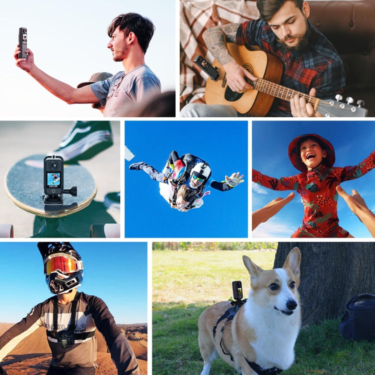 4K/30FPS 5G/2.4G HD Night Video Outdoor Waterproof Riding Record Thumb Camera, Spec: Battery White - Video Cameras by PMC TechLife | Online Shopping South Africa | PMC TechLife | Buy Now Pay Later Mobicred