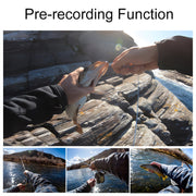4K/30FPS 5G/2.4G HD Night Video Outdoor Water-resistant Riding Record Thumb Camera, Spec: Battery White
