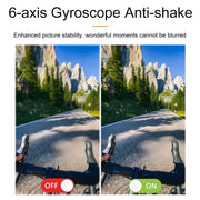 4K/30FPS 5G/2.4G HD Night Video Outdoor Water-resistant Riding Record Thumb Camera, Spec: Standard Black