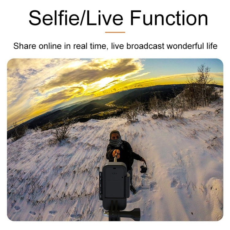 4K/30FPS 5G/2.4G HD Night Video Outdoor Waterproof Riding Record Thumb Camera, Spec: Battery White - Video Cameras by PMC TechLife | Online Shopping South Africa | PMC TechLife | Buy Now Pay Later Mobicred