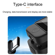 4K/30FPS 5G/2.4G HD Night Video Outdoor Water-resistant Riding Record Thumb Camera, Spec: Battery Black