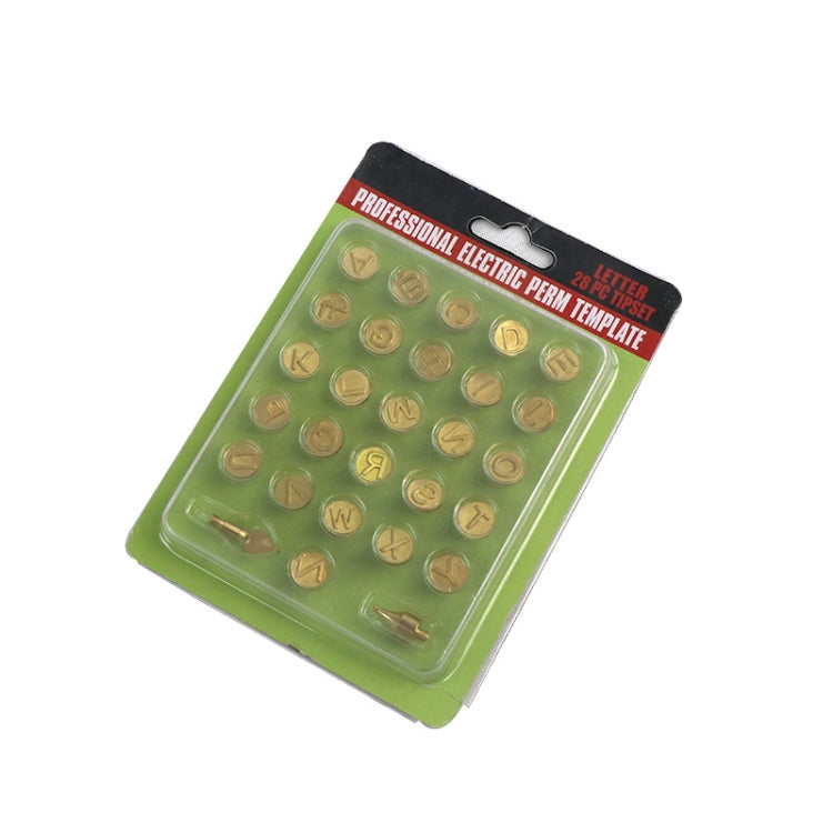 28 In 1 Wood Burning Solder Tips Uppercase Alphabet Chiseled Tips Blades Pyrography Tool - Soldering Iron Tip by PMc TechLife | Online Shopping South Africa | PMc TechLife | Buy Now Pay Later Mobicred