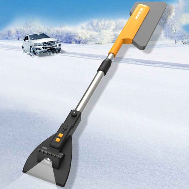 Car Multifunctional Telescopic Snow Shovel Glass Defrost De-icing Brush Winter Cleaning Tools, Spec: Ordinary - free shipping - PMC TechLife - Order now!