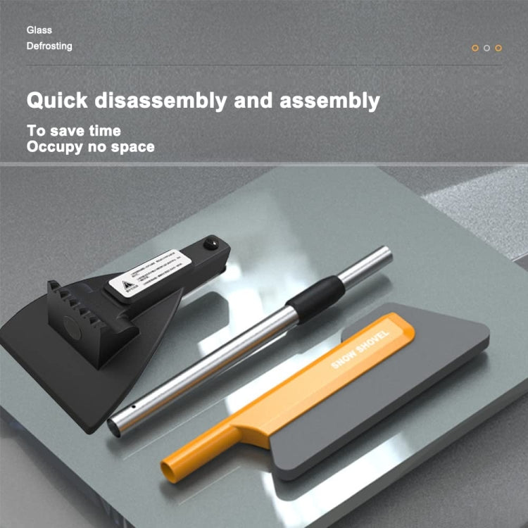 Car Multifunctional Telescopic Snow Shovel Glass Defrost De-icing Brush Winter Cleaning Tools, Spec: Ordinary - free shipping - PMC TechLife - Order now!