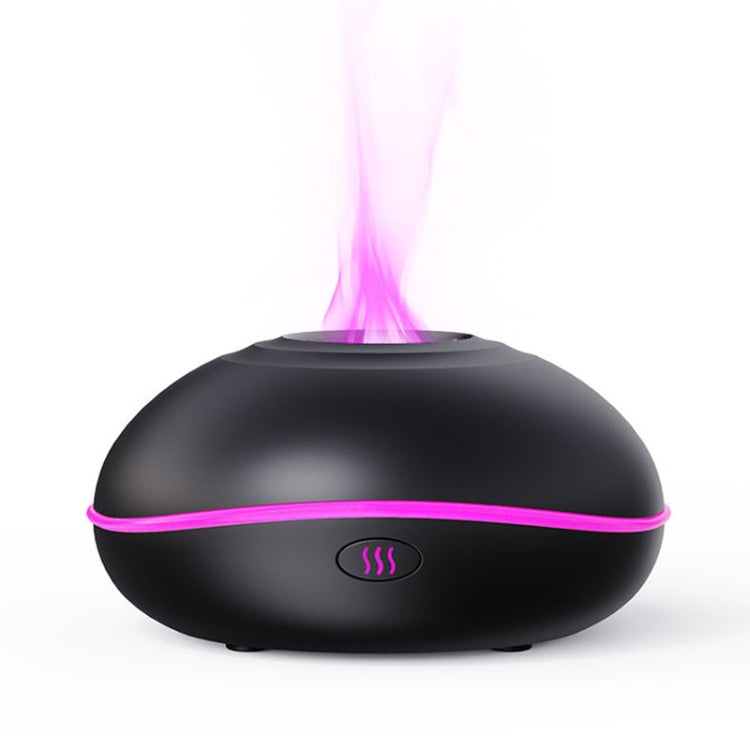 SD13 200ML Car USB Flame Aromatherapy Diffuser Home LED Night Light Silent Mist Humidifier(Black) - free shipping - PMC TechLife - Order now!
