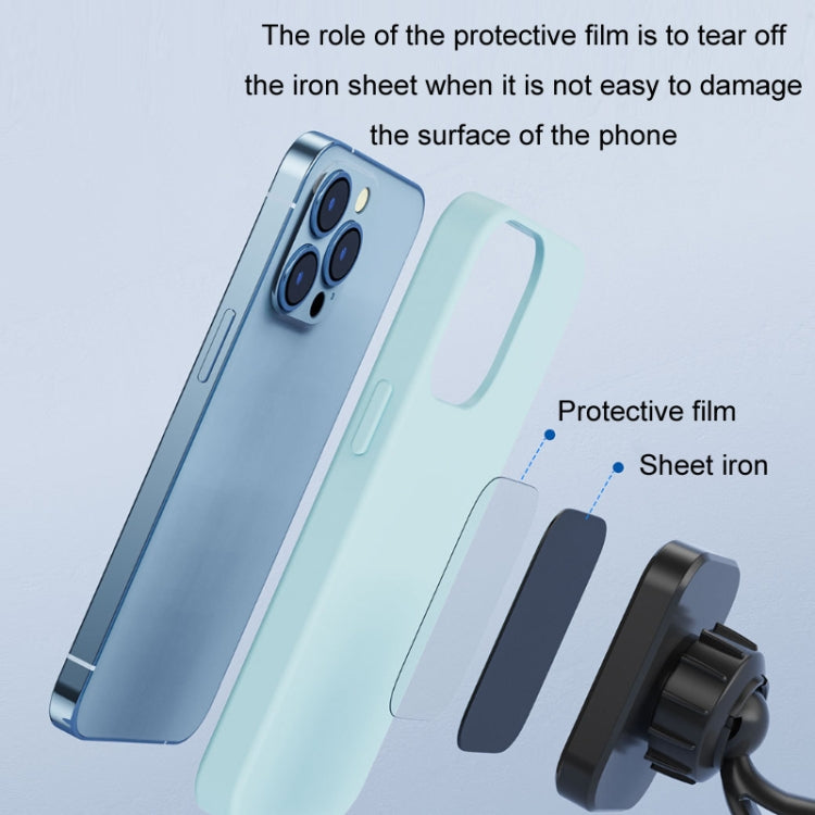 Double-headed 360 Degree Car Magnetic Mobile Phone Navigation Holder(Black) - Car Holders by PMC TechLife | Online Shopping South Africa | PMC TechLife | Buy Now Pay Later Mobicred