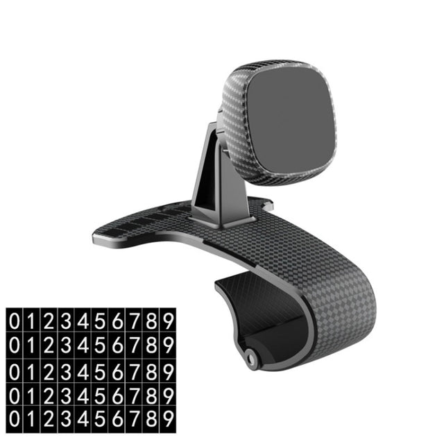 Magnetic Mobile Phone Car Holder Dashboard Parking Number Plate(X1+Q3)