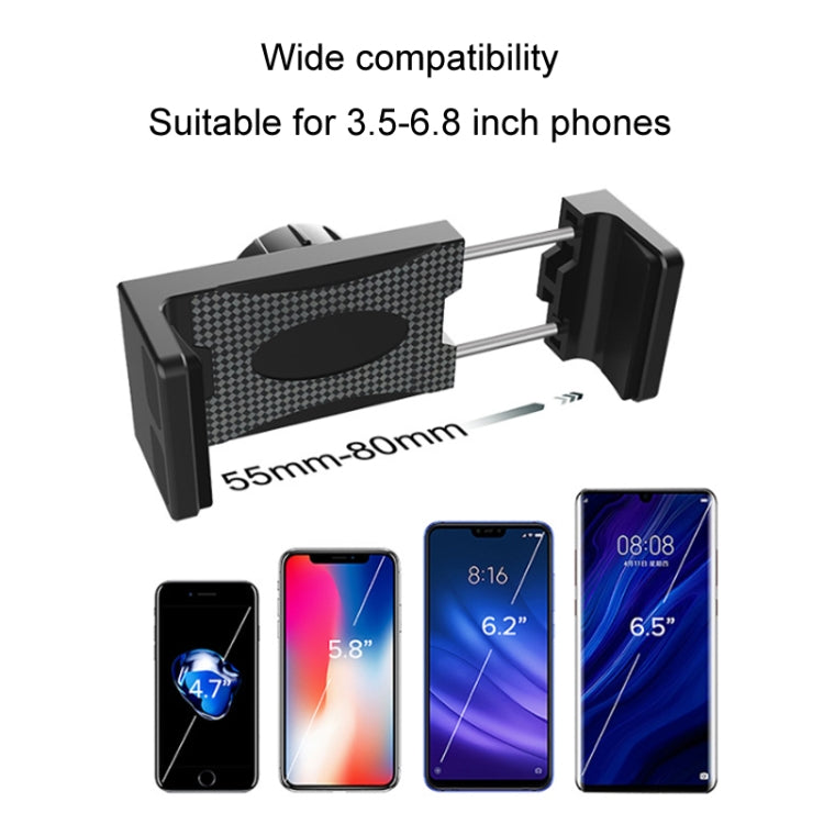 Car Dashboard Suction Cup Double Chuck Mobile Phone Holder(CP-T1) - Car Holders by PMC TechLife | Online Shopping South Africa | PMC TechLife | Buy Now Pay Later Mobicred
