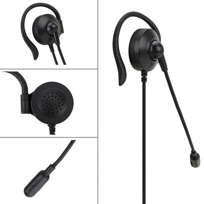 SOYTO SY227 Single-side Operator Ear Hook Headset Corded Computer Headset, Interfaces: Separation USB Wire Control - Microphones & Headsets by SOYTO | Online Shopping South Africa | PMC Jewellery | Buy Now Pay Later Mobicred