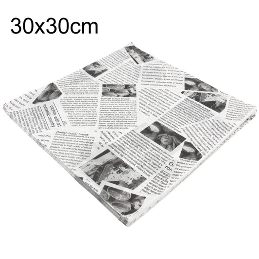 500sheets /Pack Deli Greaseproof Paper Baking Wrapping Paper Food Basket Liners Paper 30 x 30cm White - Retail Packaging by PMC Jewellery | Online Shopping South Africa | PMC Jewellery | Buy Now Pay Later Mobicred