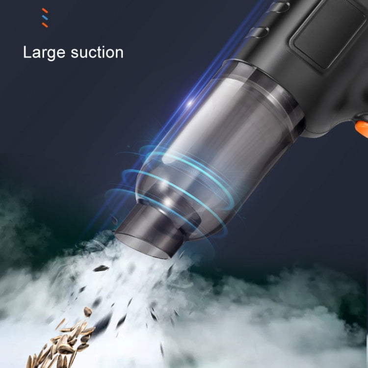 Car Vacuum Cleaner Large Suction Power Wireless Pump Inflatable Blower Handheld Small Vacuum Cleaner, Style: Brushless 260W+4 Filters+Air Bag (White) - Vacuum Cleaner by PMC TechLife | Online Shopping South Africa | PMC TechLife | Buy Now Pay Later Mobicred