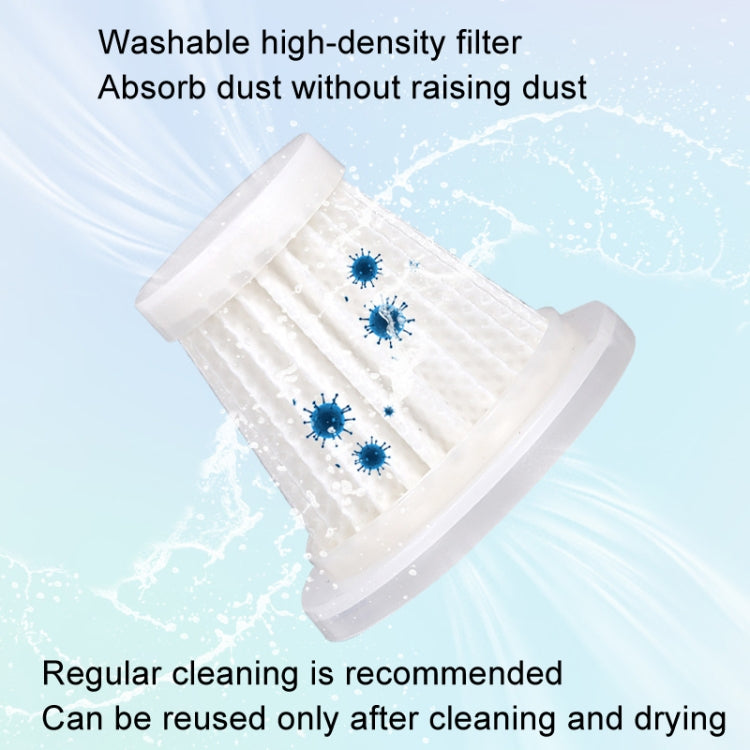 Car Vacuum Cleaner Large Suction Power Wireless Pump Inflatable Blower Handheld Small Vacuum Cleaner, Style: Brush 200W+3 Filters+Air Bag (White) - Vacuum Cleaner by PMC TechLife | Online Shopping South Africa | PMC TechLife | Buy Now Pay Later Mobicred