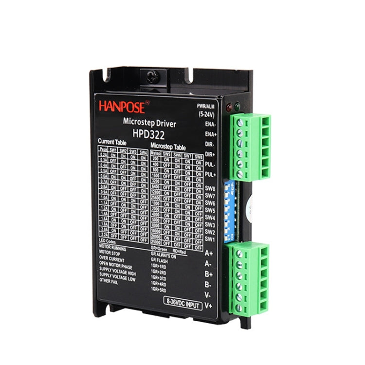HANPOSE HPD332 2.2A 8-36V Stepper Motor Driver For 20 28 35 42 Motor - Parts by HANPOSE | Online Shopping South Africa | PMC TechLife | Buy Now Pay Later Mobicred